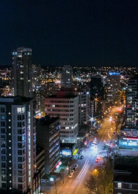 2014 Vancouver city night
